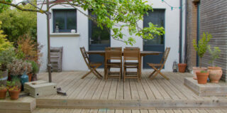 Terrasse inclinaison